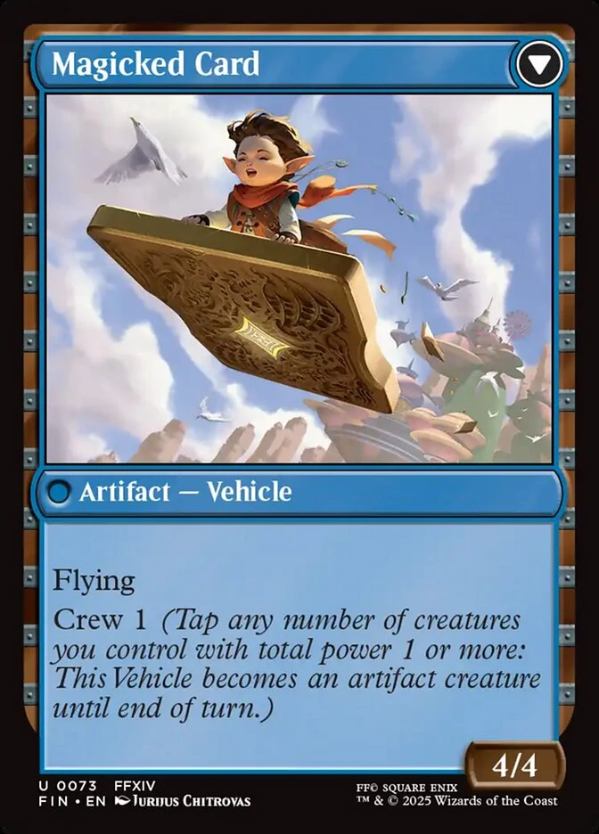 Sidequest: Card Collection // Magicked Card — other side