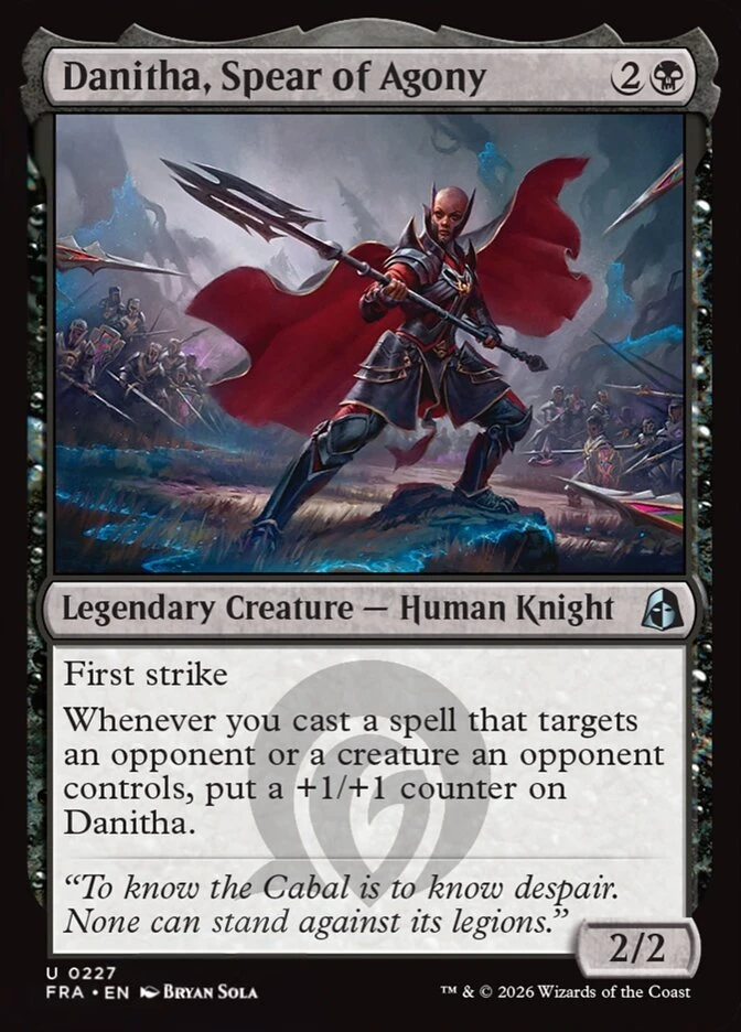Danitha, Spear of Agony