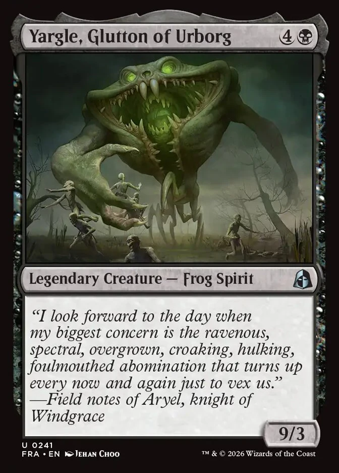 Yargle, Glutton of Urborg