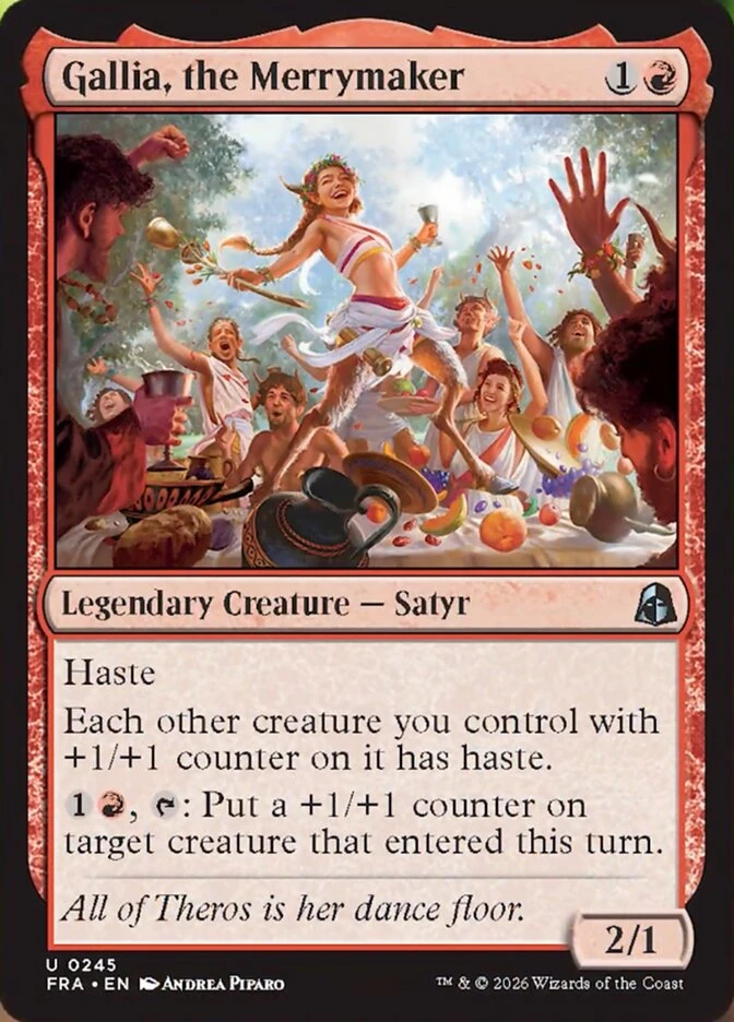 Gallia, the Merrymaker