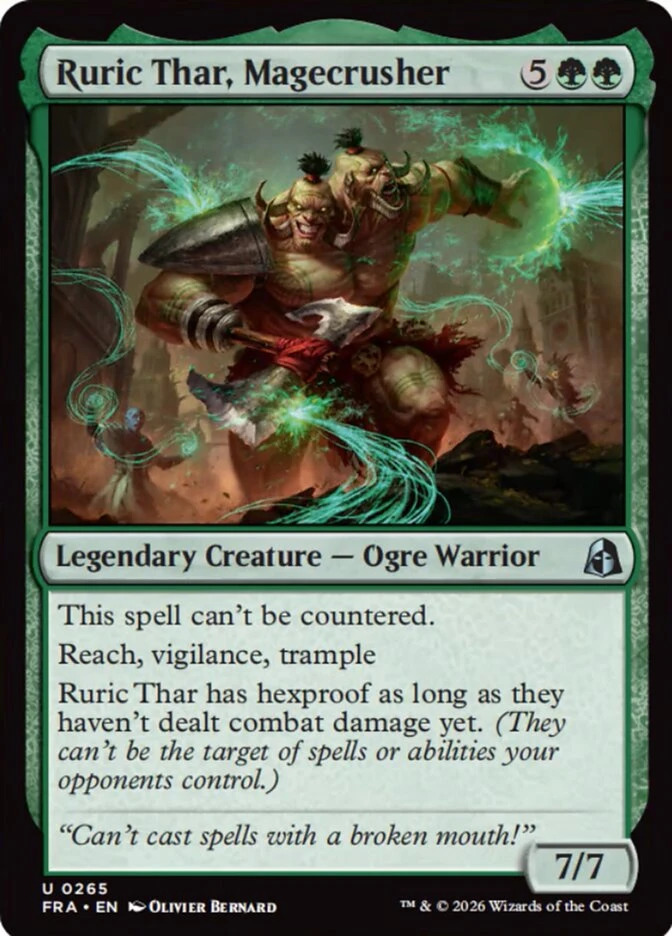 Ruric Thar, Magecrusher
