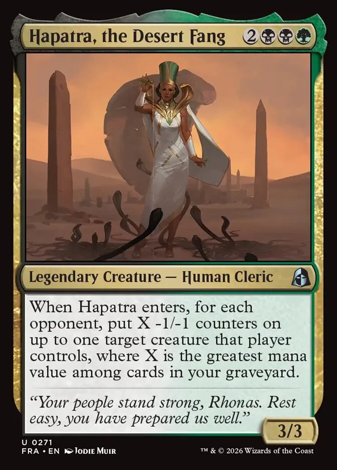 Hapatra, the Desert Fang