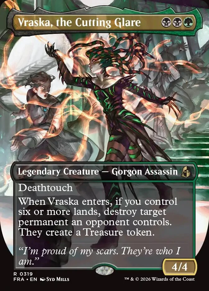 Vraska, the Cutting Glare