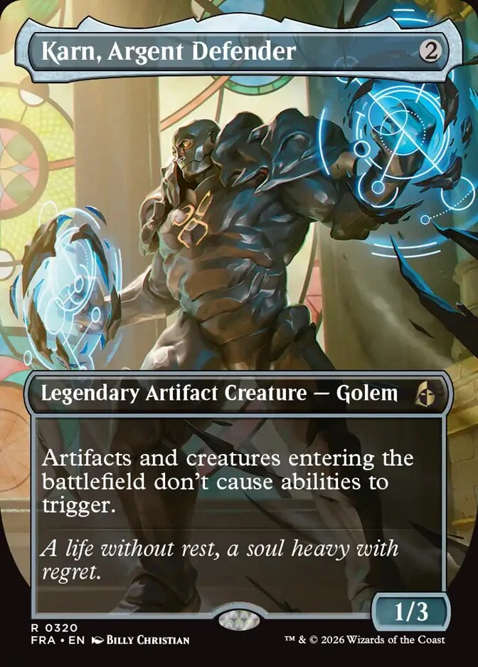 Karn, Argent Defender
