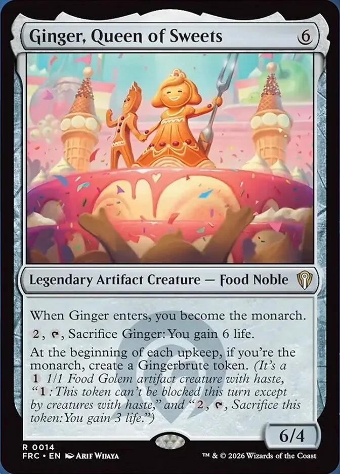 Ginger, Queen of Sweets