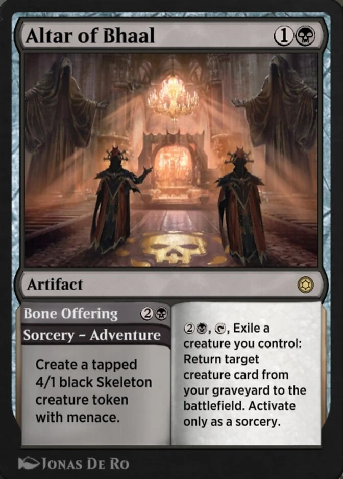 Altar of Bhaal // Bone Offering