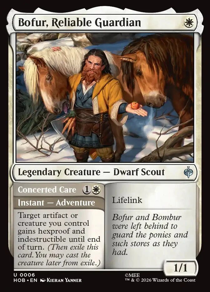 Bofur, Reliable Guardian // Concerted Care