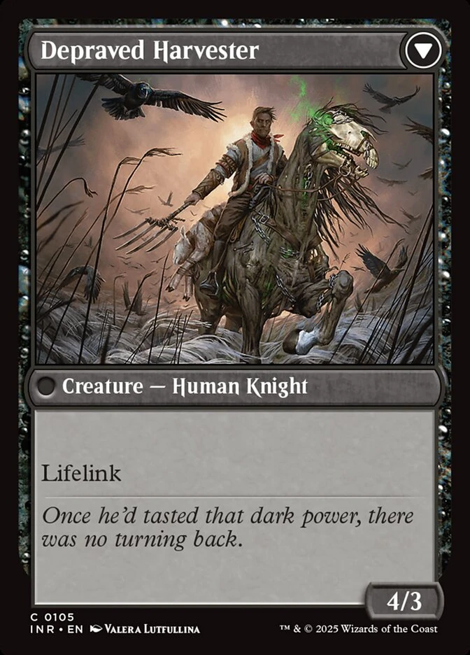 Desperate Farmer // Depraved Harvester — other side