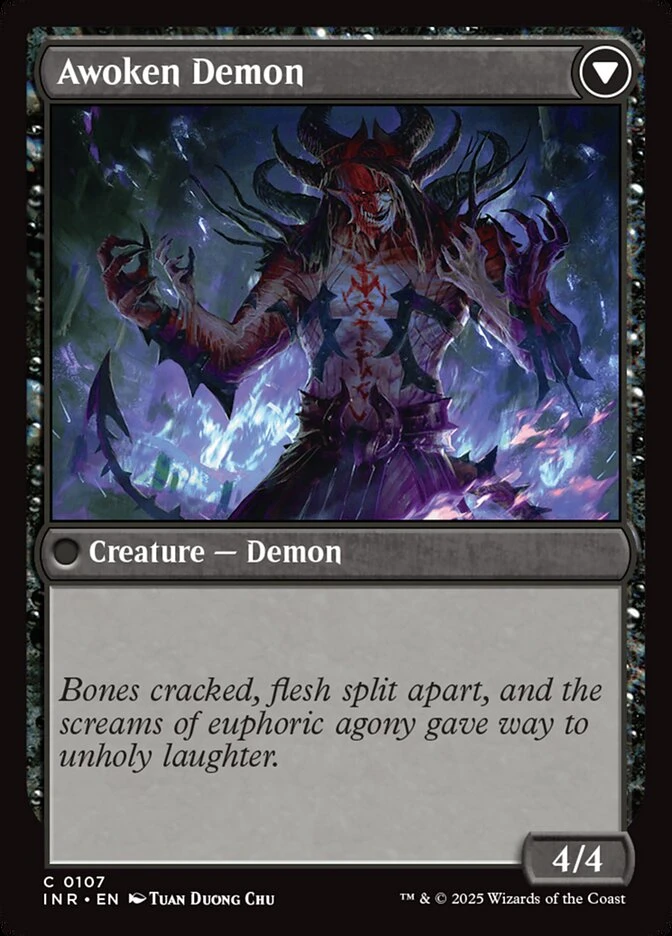 Ecstatic Awakener // Awoken Demon — other side