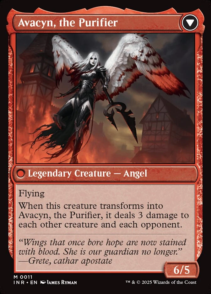 Archangel Avacyn // Avacyn, the Purifier — other side