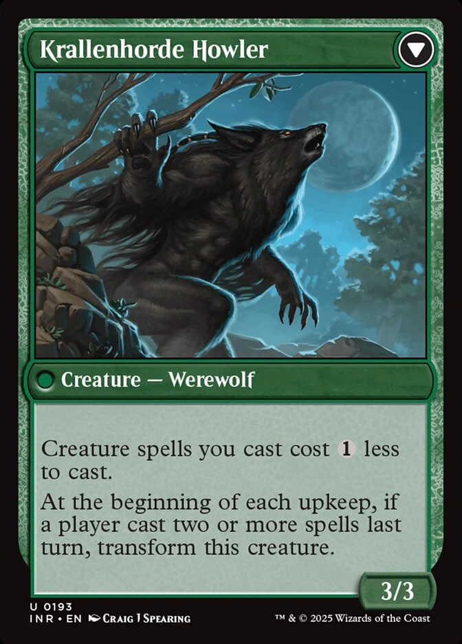 Duskwatch Recruiter // Krallenhorde Howler — other side