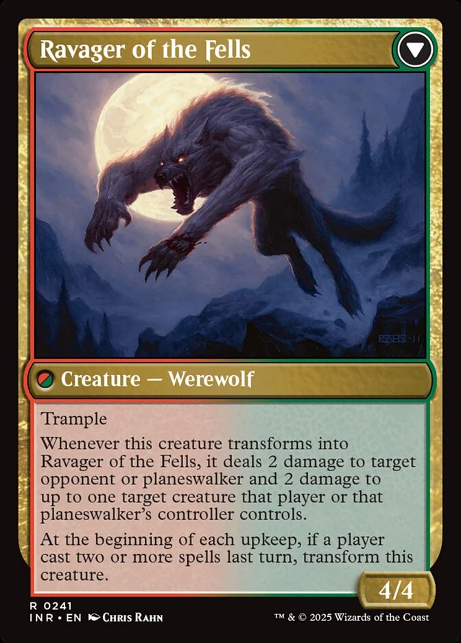 Huntmaster of the Fells // Ravager of the Fells — other side