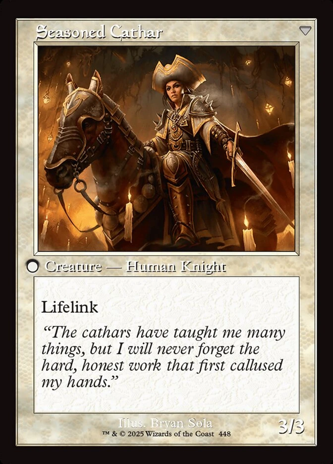 Ambitious Farmhand // Seasoned Cathar — other side