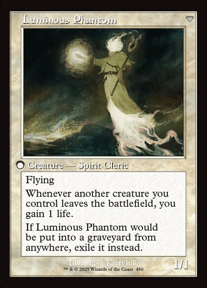 Lunarch Veteran // Luminous Phantom — other side