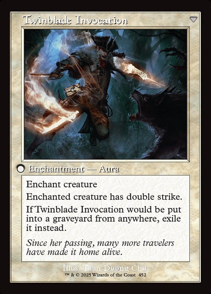 Twinblade Geist // Twinblade Invocation — other side