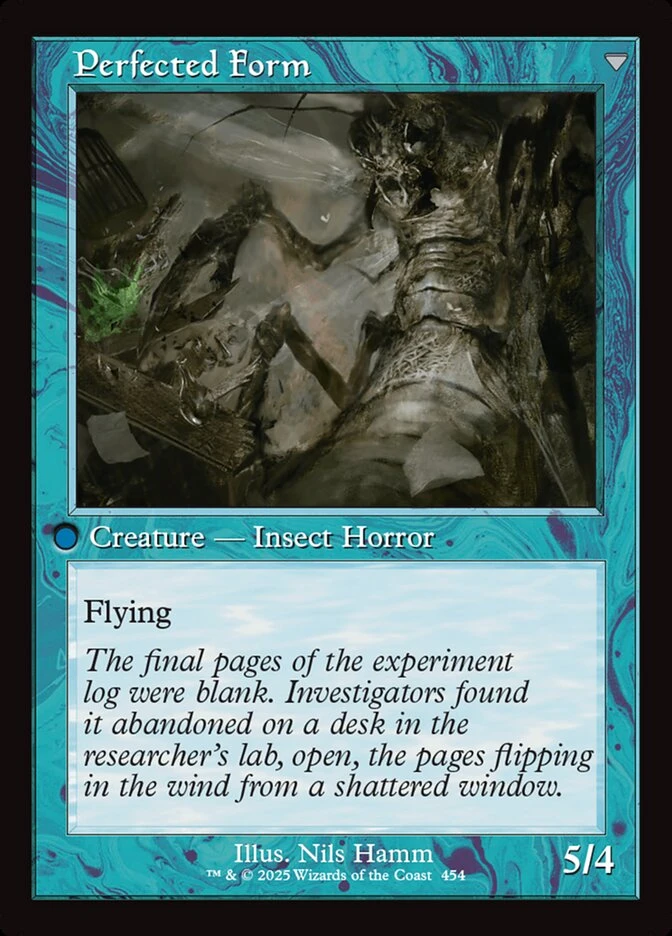 Aberrant Researcher // Perfected Form — other side