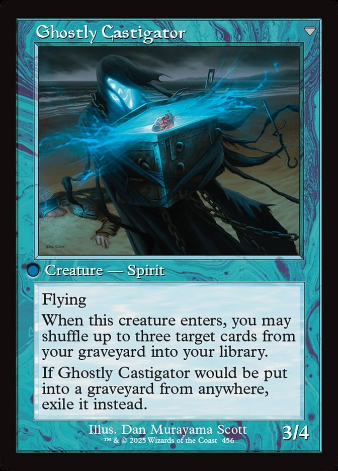 Covetous Castaway // Ghostly Castigator — other side