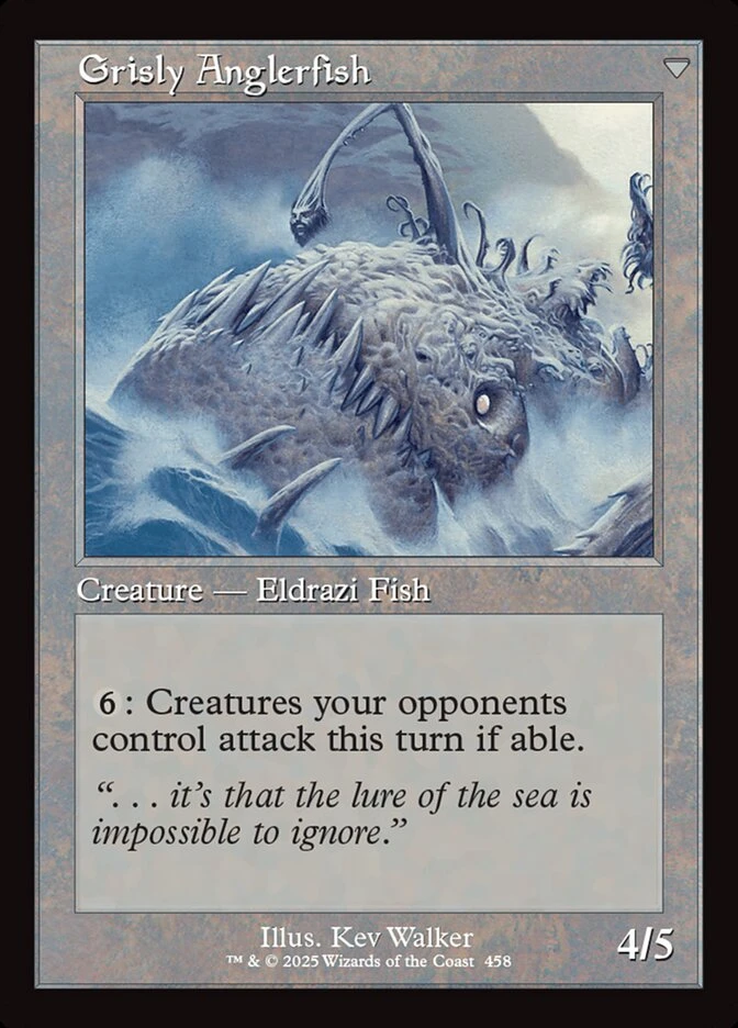 Grizzled Angler // Grisly Anglerfish — other side