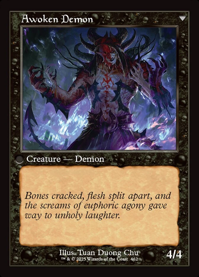 Ecstatic Awakener // Awoken Demon — other side