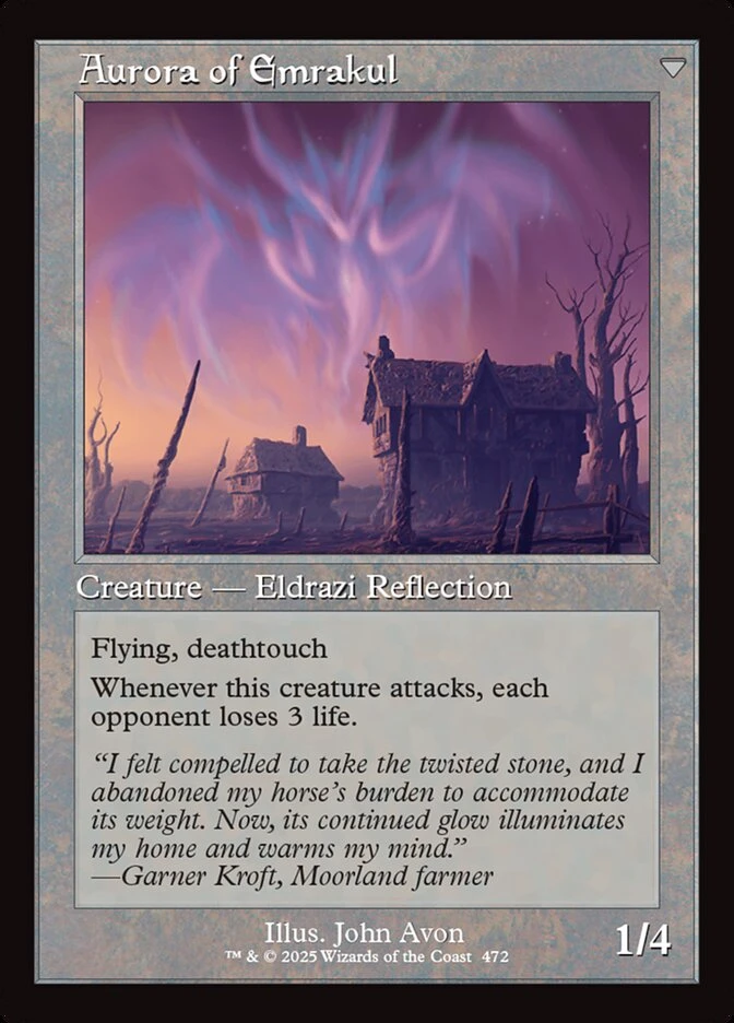 Cryptolith Fragment // Aurora of Emrakul — other side