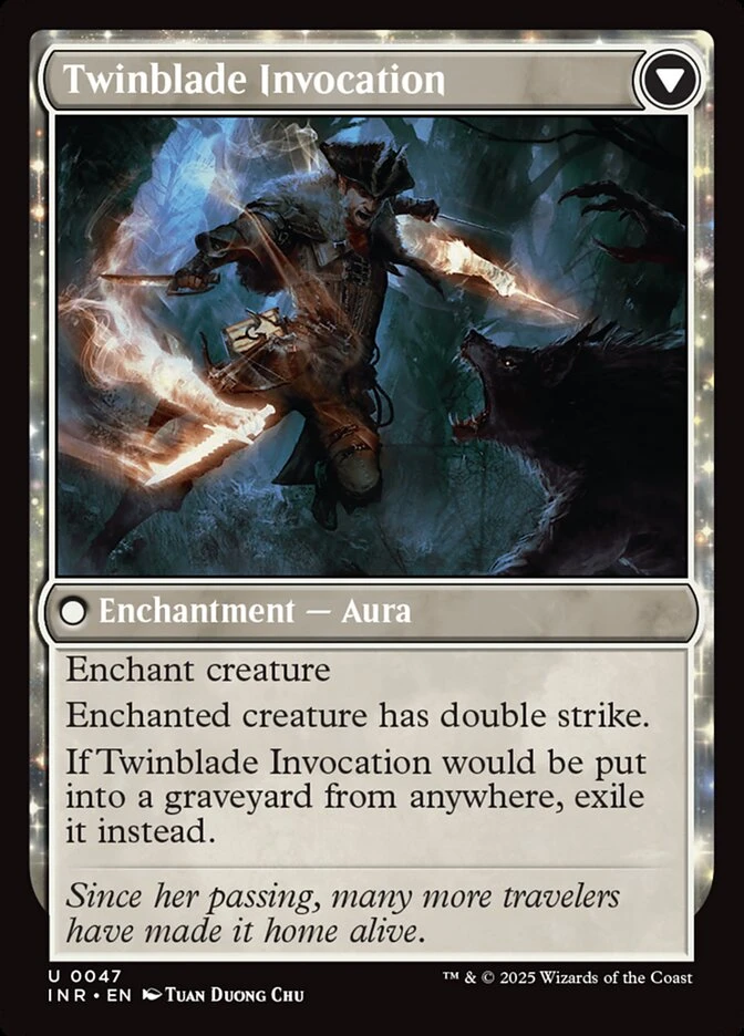 Twinblade Geist // Twinblade Invocation — other side