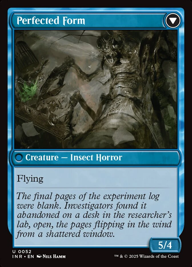 Aberrant Researcher // Perfected Form — other side