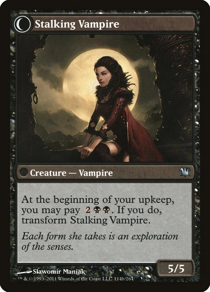 Screeching Bat // Stalking Vampire — other side