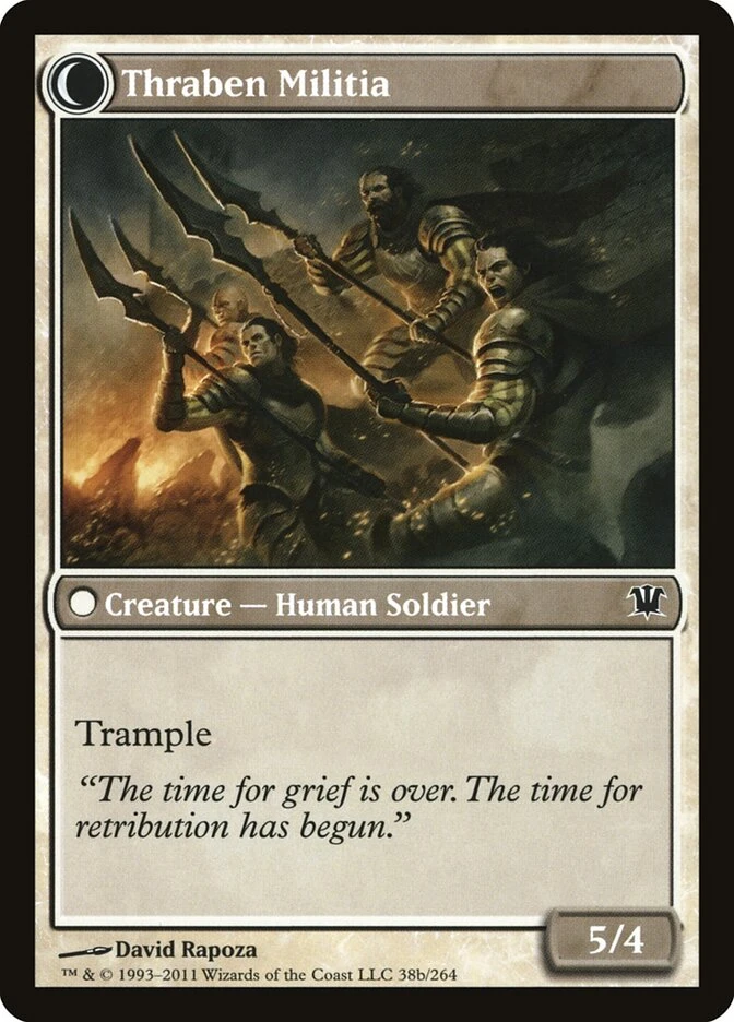 Thraben Sentry // Thraben Militia — other side