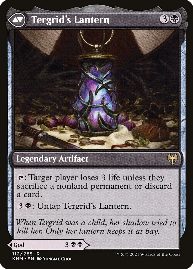 Tergrid, God of Fright // Tergrid's Lantern — other side