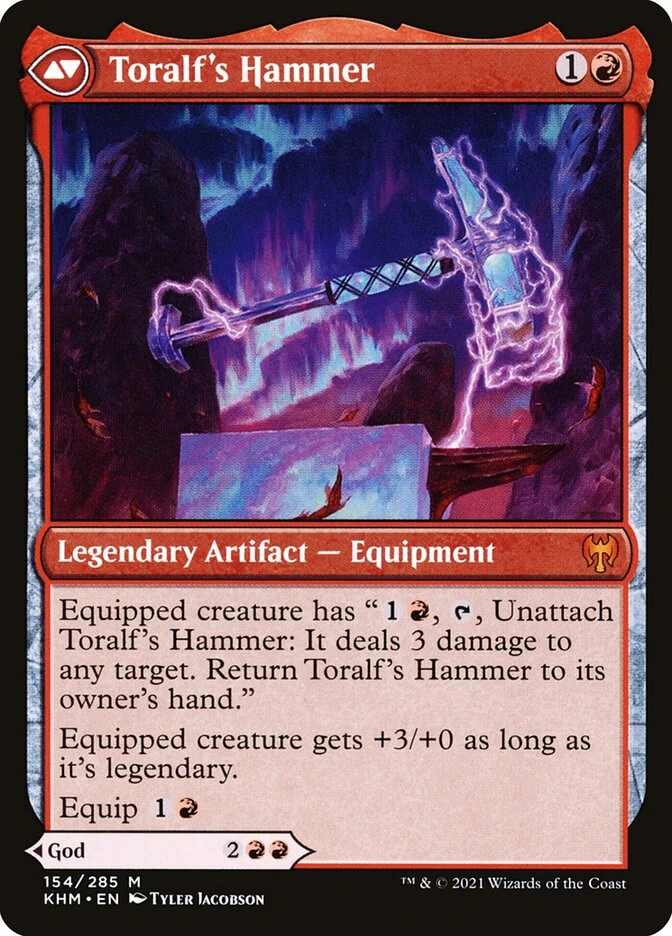 Toralf, God of Fury // Toralf's Hammer — other side