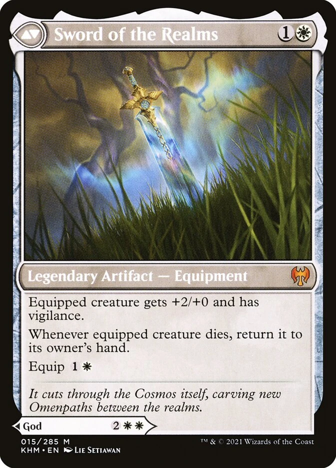 Halvar, God of Battle // Sword of the Realms — other side