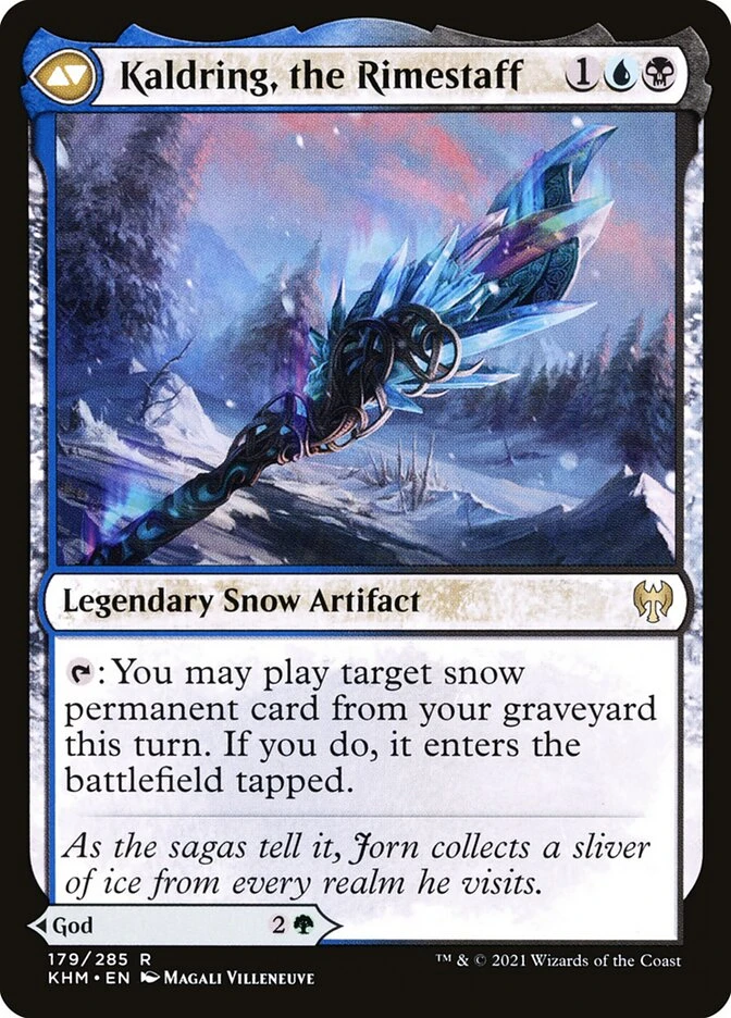 Jorn, God of Winter // Kaldring, the Rimestaff — other side