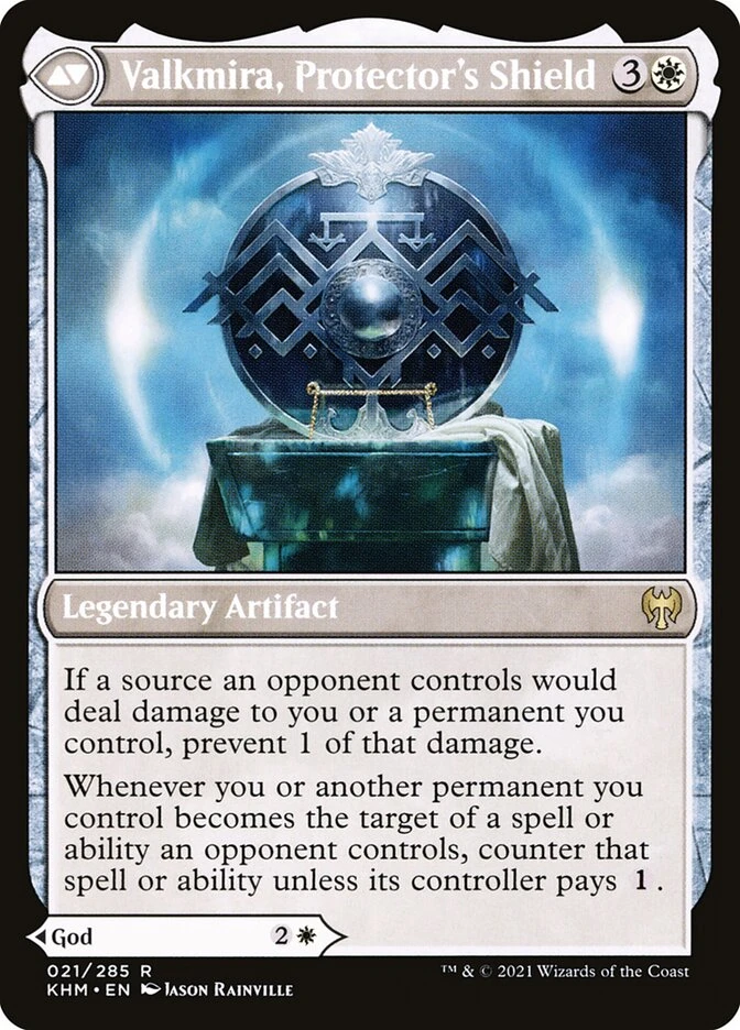 Reidane, God of the Worthy // Valkmira, Protector's Shield — other side