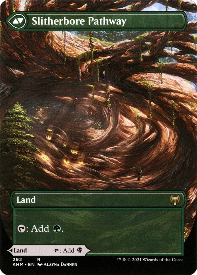 Darkbore Pathway // Slitherbore Pathway — other side