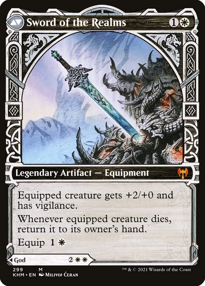 Halvar, God of Battle // Sword of the Realms — other side
