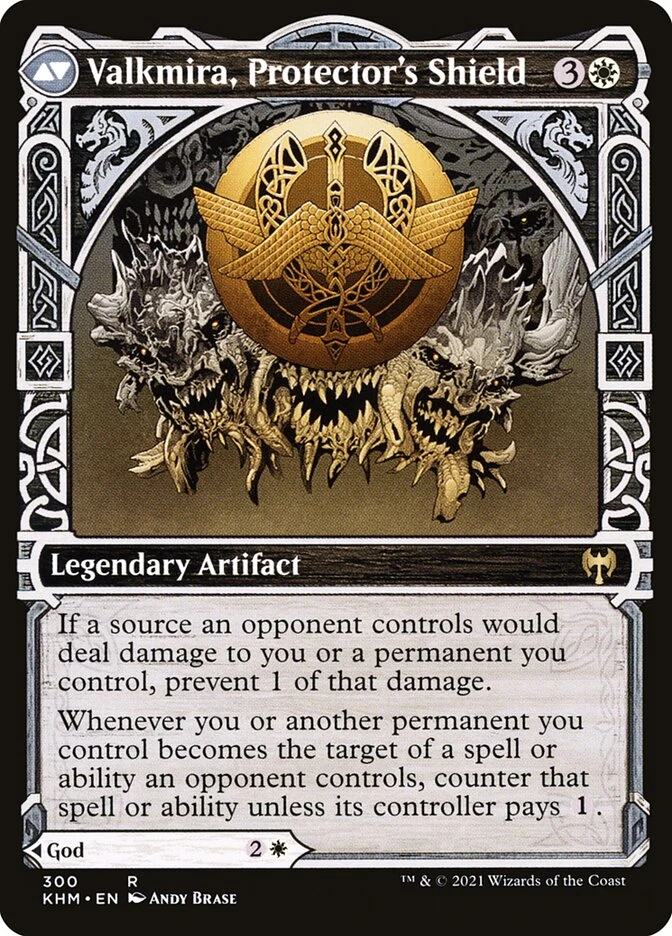 Reidane, God of the Worthy // Valkmira, Protector's Shield — other side