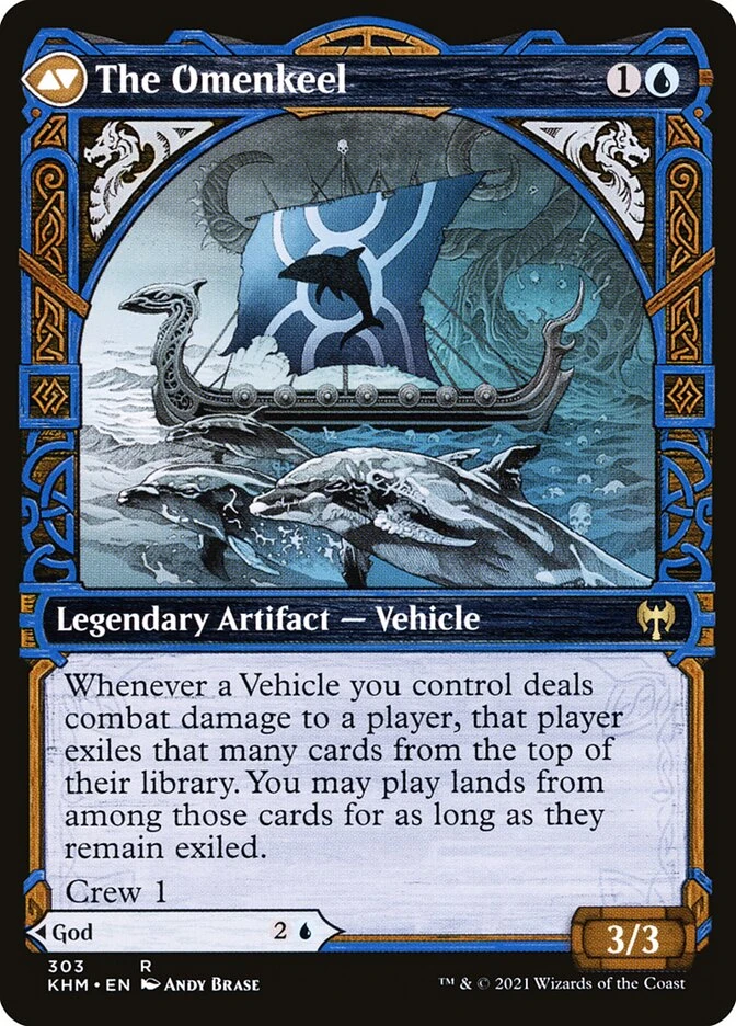 Cosima, God of the Voyage // The Omenkeel — other side