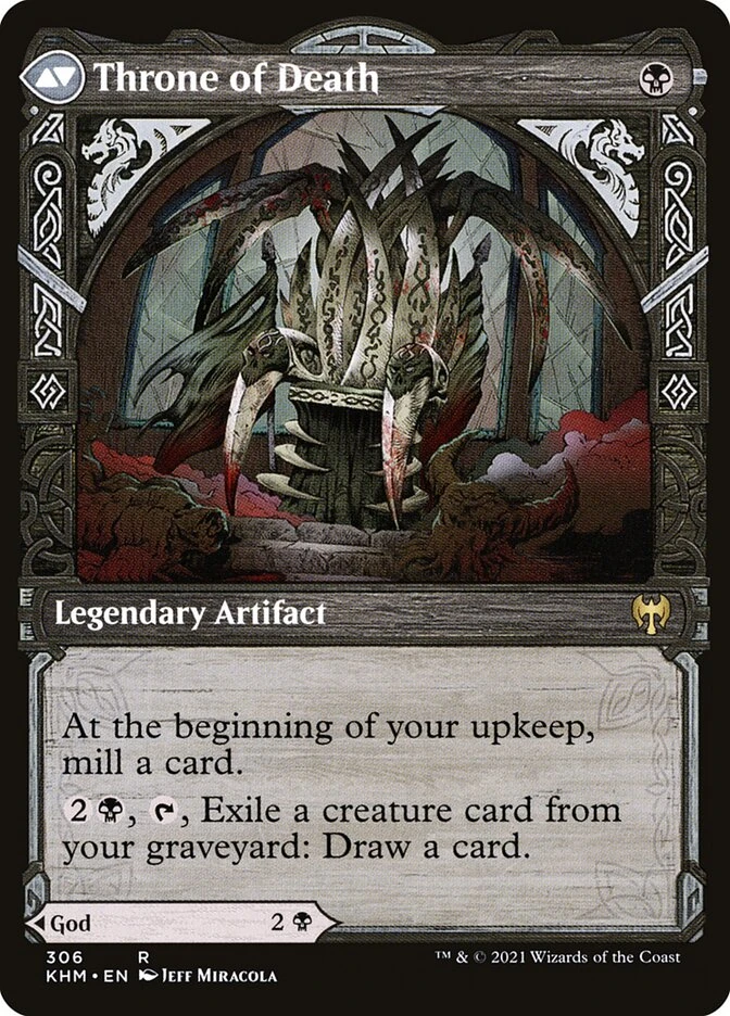 Egon, God of Death // Throne of Death — other side