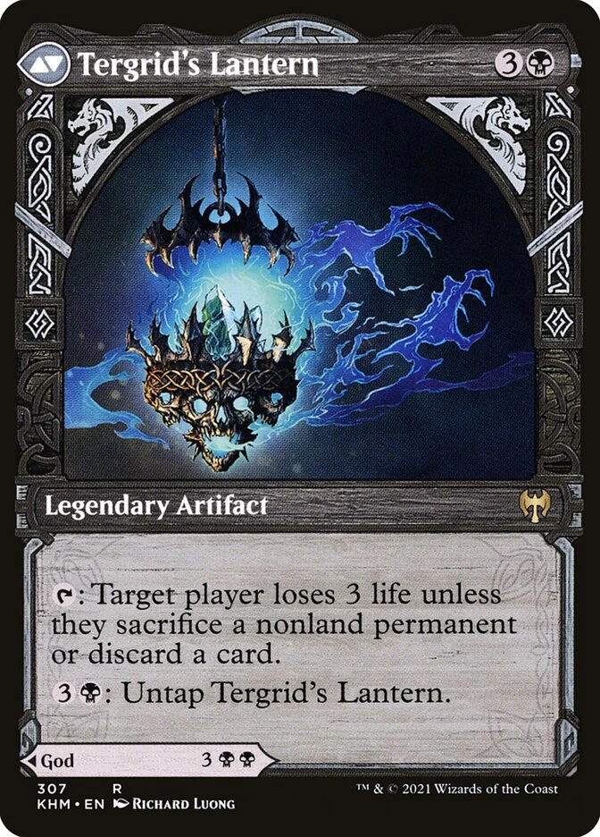 Tergrid, God of Fright // Tergrid's Lantern — other side