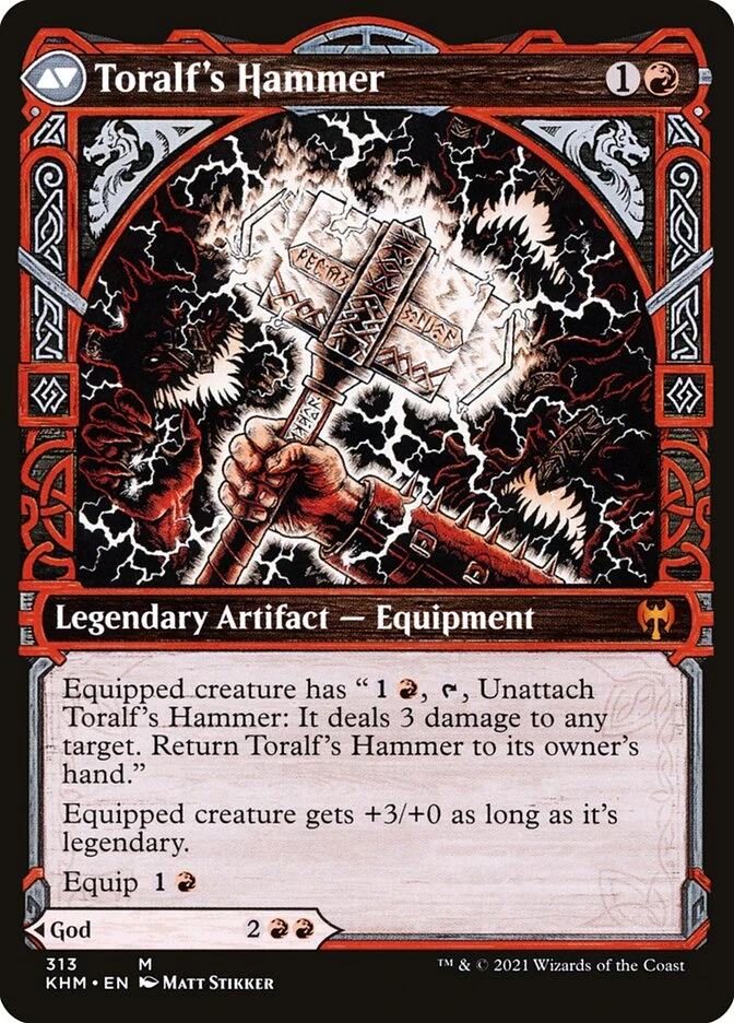 Toralf, God of Fury // Toralf's Hammer — other side
