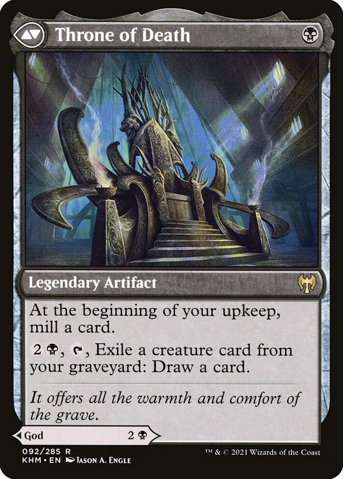 Egon, God of Death // Throne of Death — other side