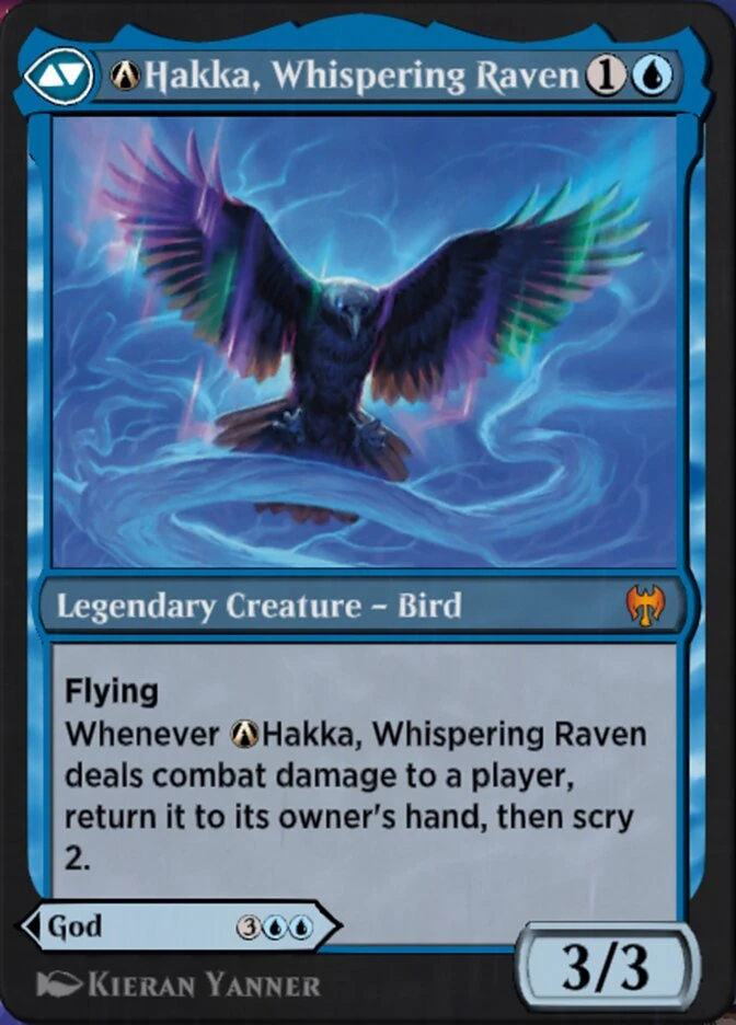 A-Alrund, God of the Cosmos // A-Hakka, Whispering Raven — other side