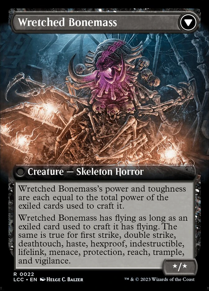 Altar of the Wretched // Wretched Bonemass — other side