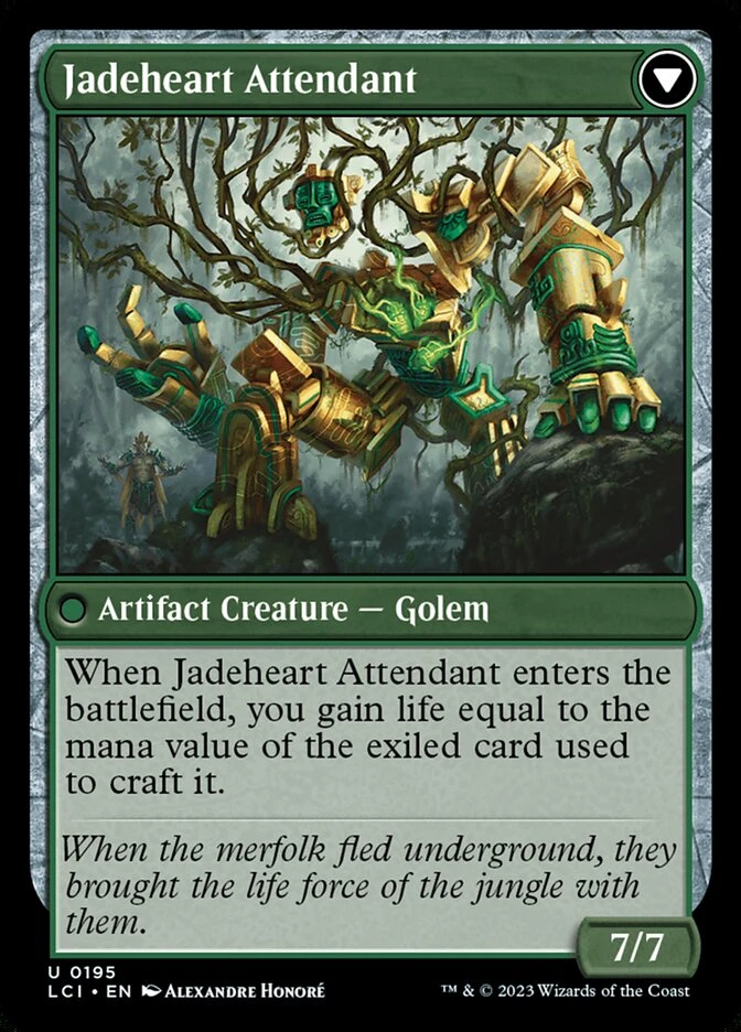 Jade Seedstones // Jadeheart Attendant — other side