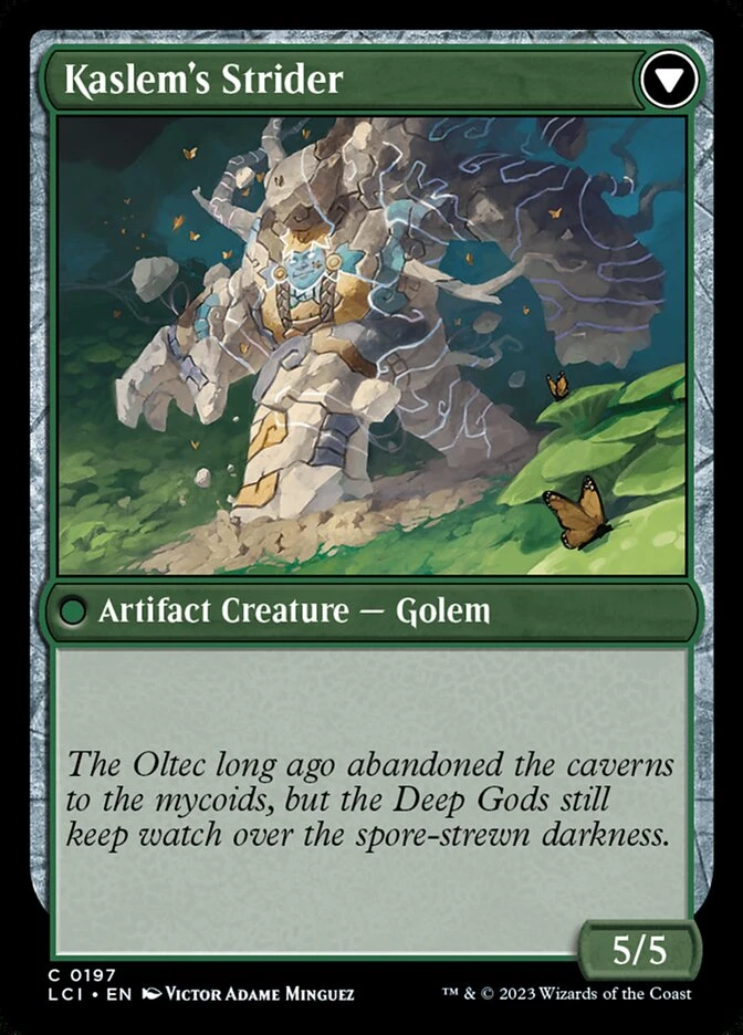 Kaslem's Stonetree // Kaslem's Strider — other side