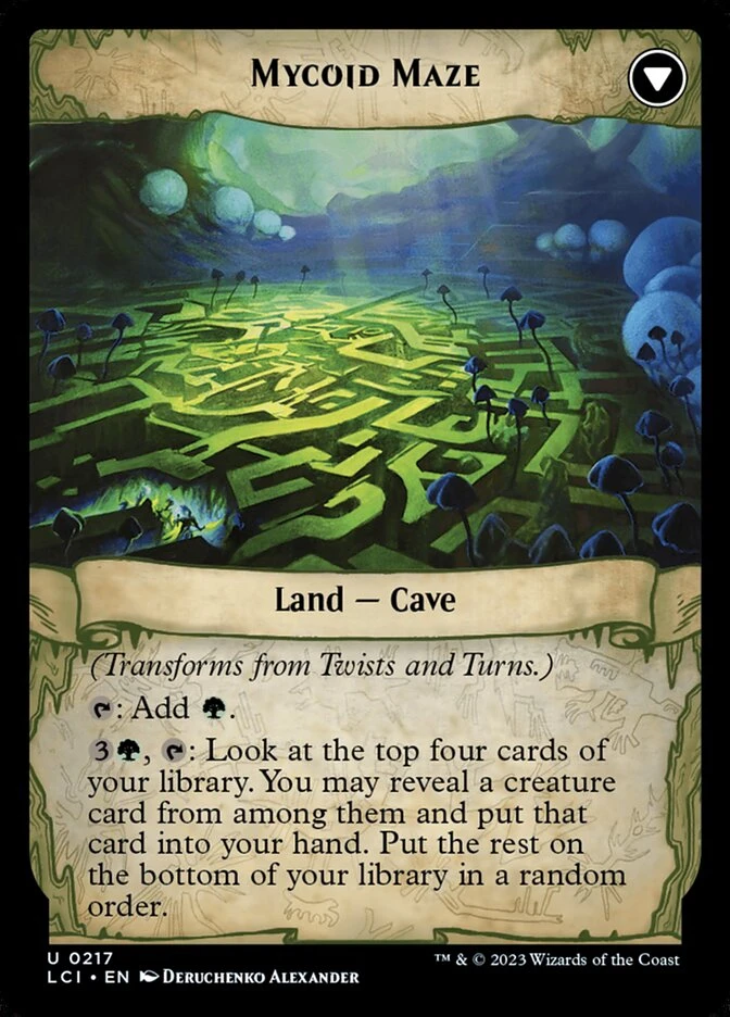 Twists and Turns // Mycoid Maze — other side