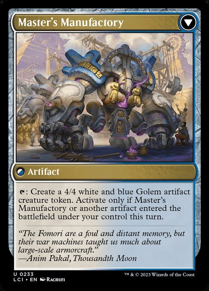 Master's Guide-Mural // Master's Manufactory — other side