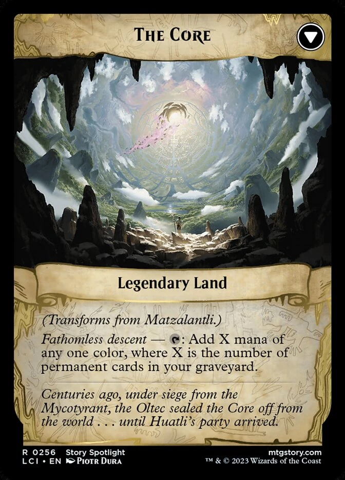 Matzalantli, the Great Door // The Core — other side