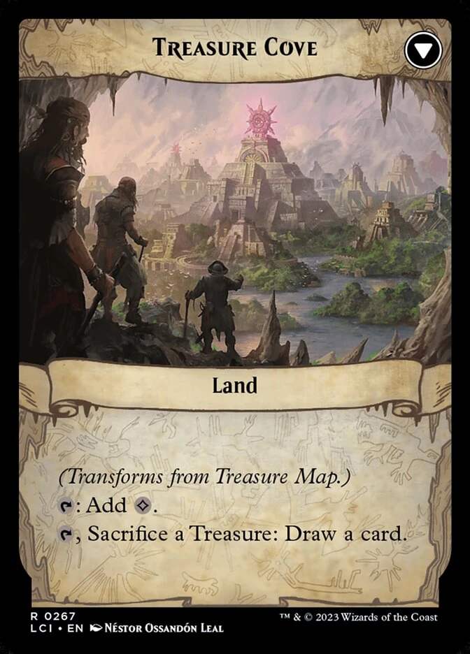 Treasure Map // Treasure Cove — other side