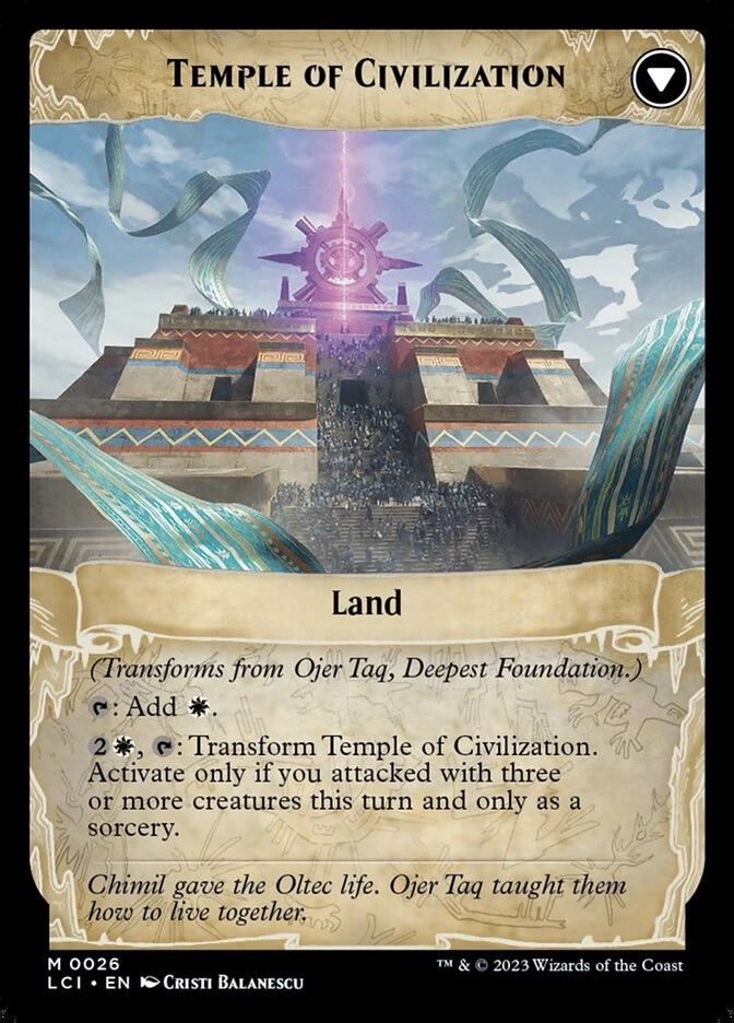 Ojer Taq, Deepest Foundation // Temple of Civilization — other side